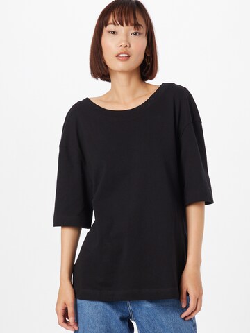 UNITED COLORS OF BENETTON Shirt in Black