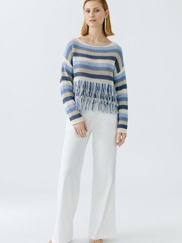 OUI Trui in Blauw: voorkant