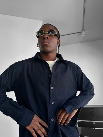 Fit confort Chemise Kleidermafia en bleu : devant