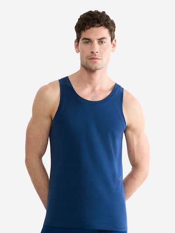 SLOGGI Undershirt 'SLG Base' in Blue: front