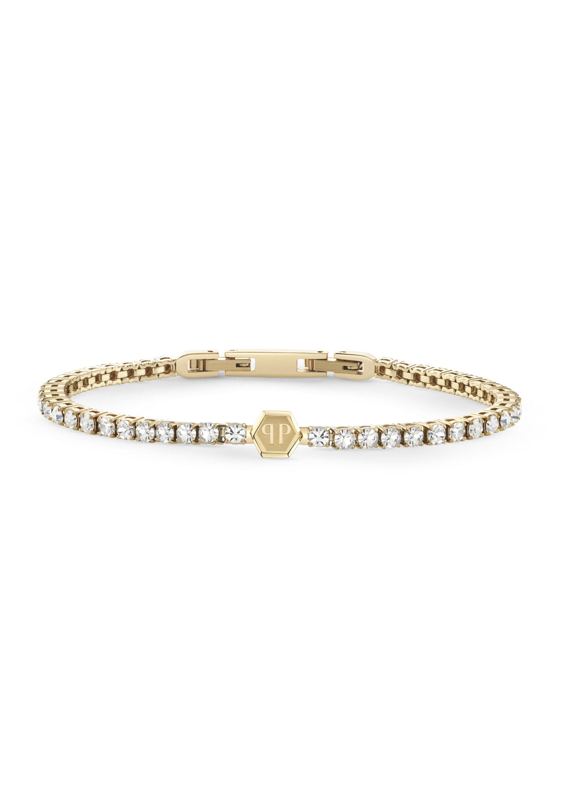 Philipp Plein Jewellery Bracelet 'Plein Tennis Royal' in Gold: front