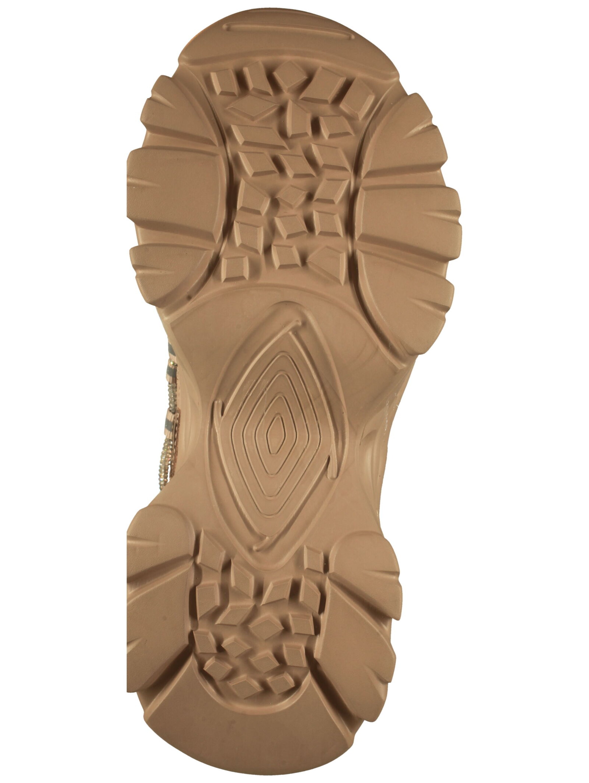 STEVE MADDEN Platform trainers in Beige