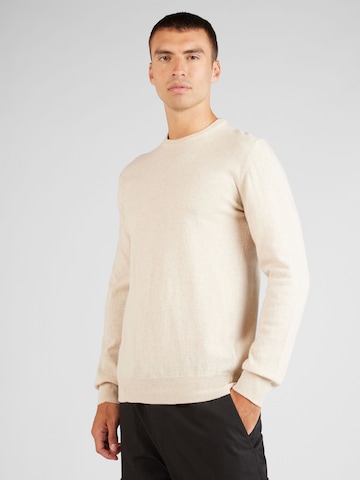 MADS NORGAARD COPENHAGEN Sweater in Beige: front