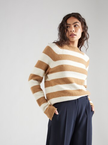 BOSS Pullover 'Febisan' i beige: forside