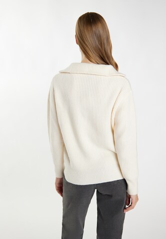 Pull-over DreiMaster Vintage en blanc