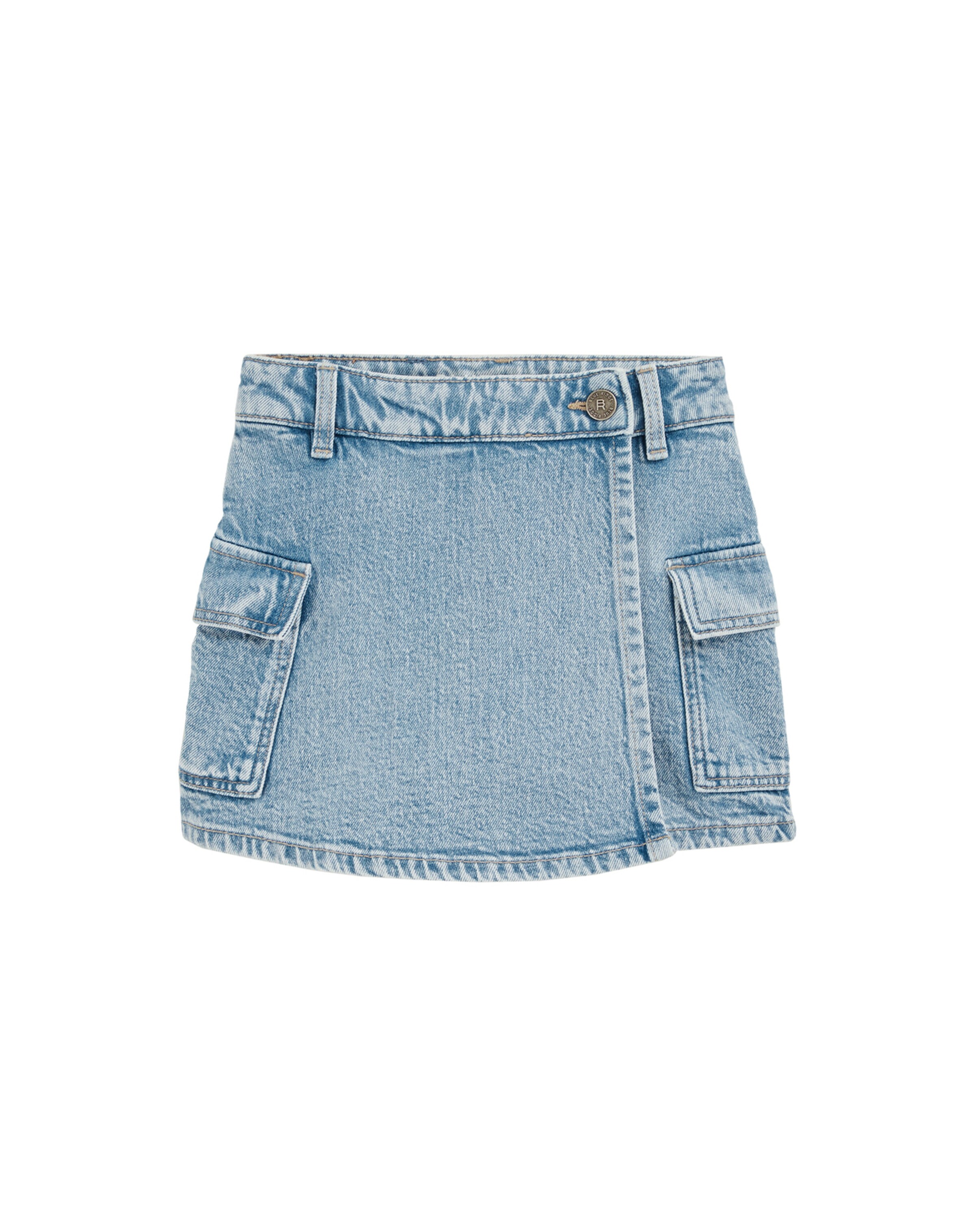 WE Fashion Szabványos Farmer - kék: elől