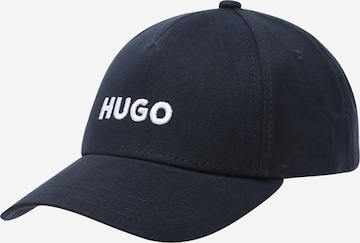 Șapcă de la HUGO pe albastru: față