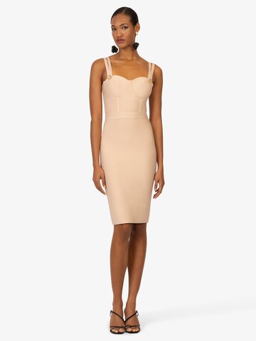 Abito da cocktail di Kraimod in beige: frontale