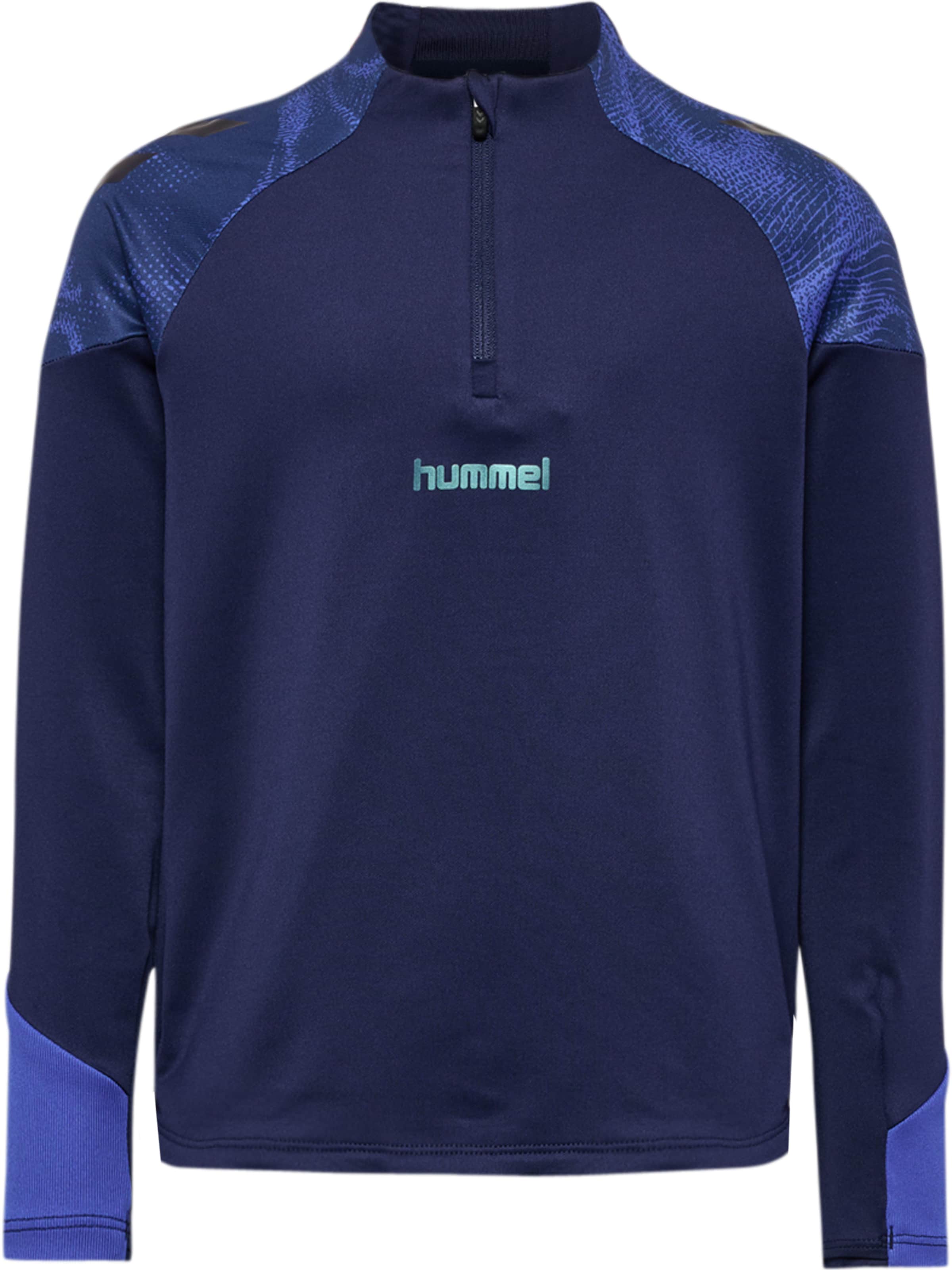 Sweat de sport Hummel en bleu : devant
