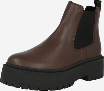 STEVE MADDEN Chelsea boots 'VEERLY' i brun: framsida