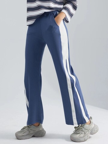 Wide leg Pantaloni di Hiccup in blu