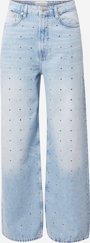 Samsøe Samsøe Wide leg Jeans 'SHELLY' in Blue: front