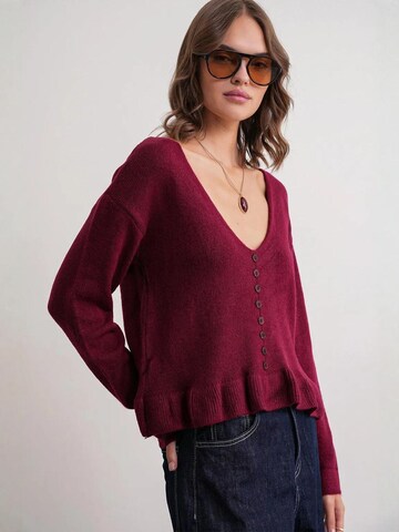 MixRay Pullover 'Pullover'‌‌‌‌ in Rot
