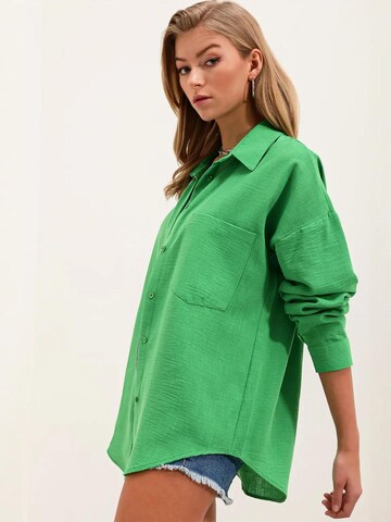 Camicia da donna di Bigdart in verde