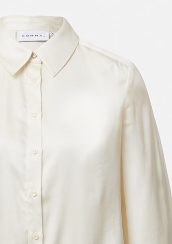 COMMA Bluse in Beige