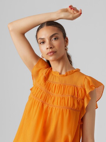 VERO MODA Pusero 'Sara' värissä oranssi