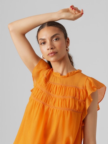 VERO MODA Bluza 'Sara' | oranžna barva