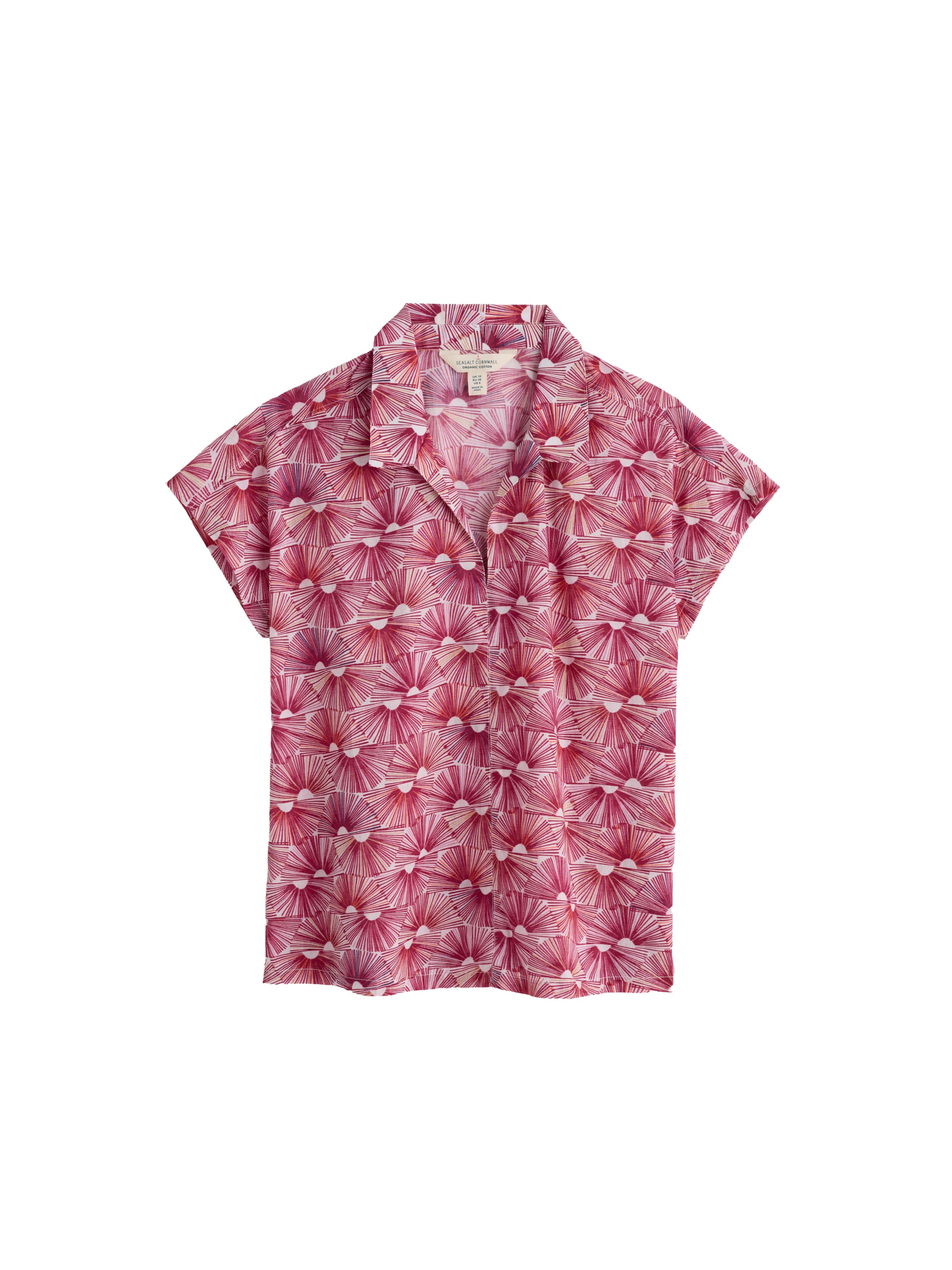 Seasalt Cornwall Shirt 'Deep Lane' in Pink: Vorderseite