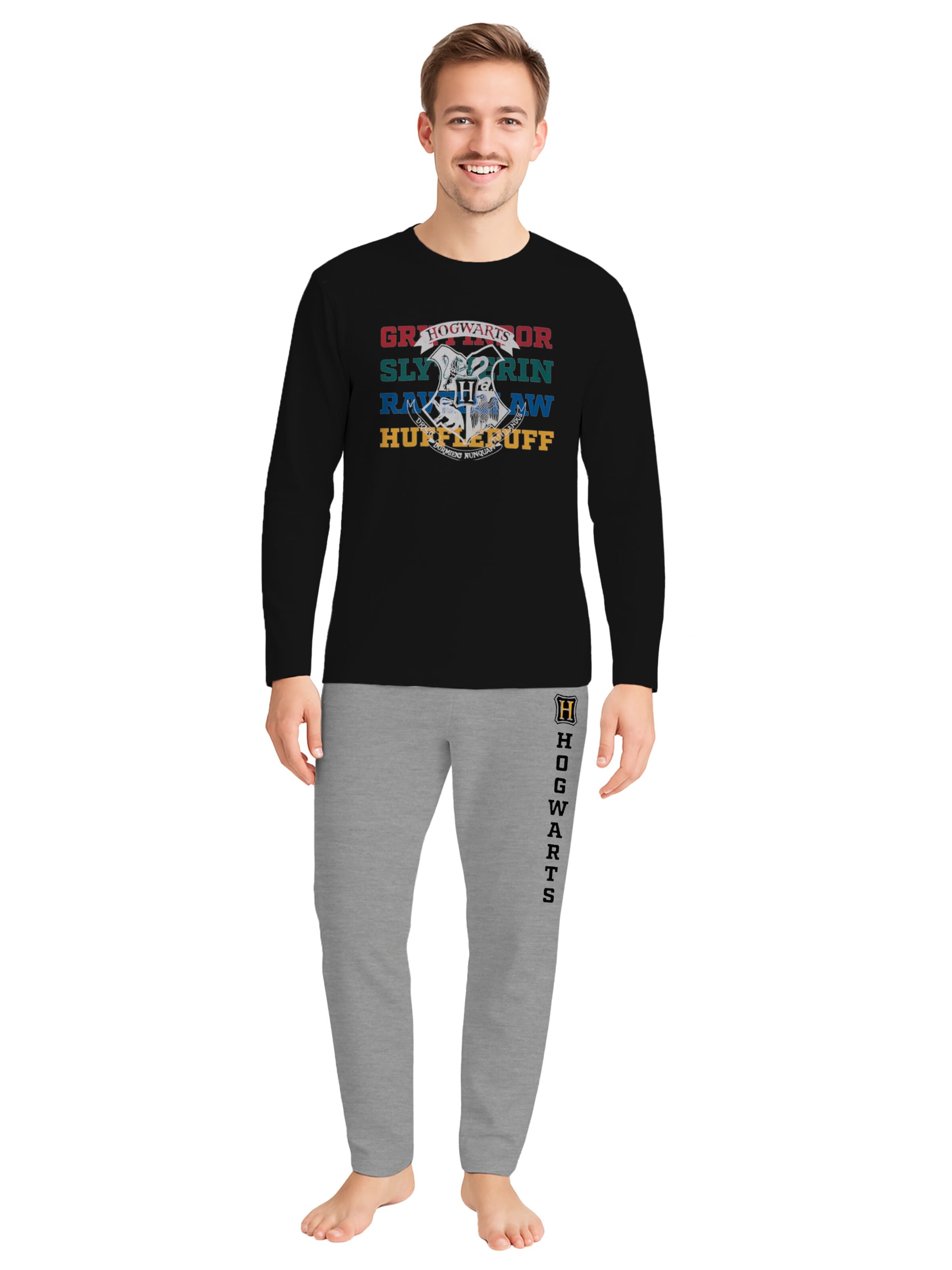 Harry Potter Pyjama lang 'Hogwarts'‌‌‌‌ in Mischfarben