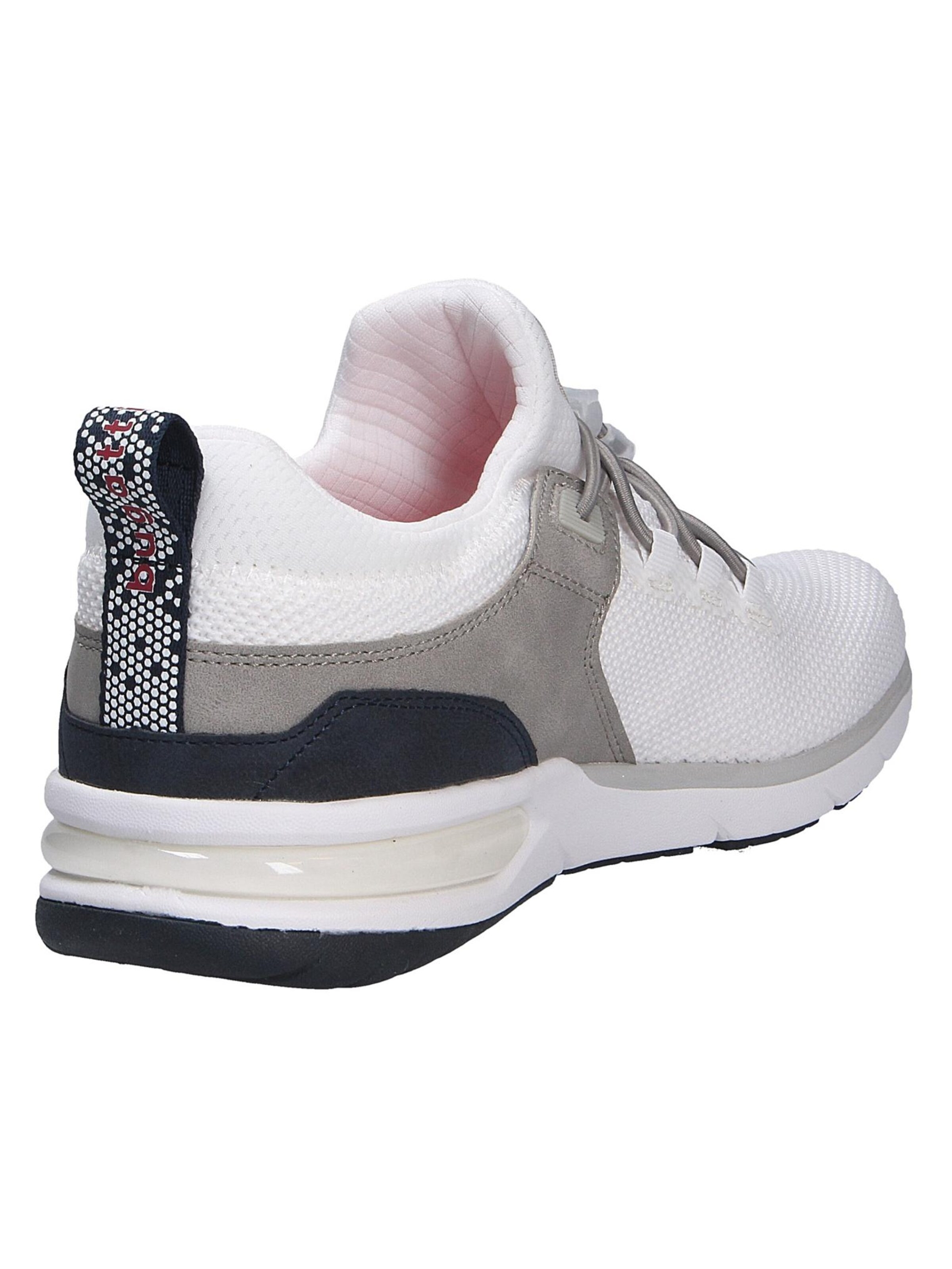 Baskets basses bugatti en blanc