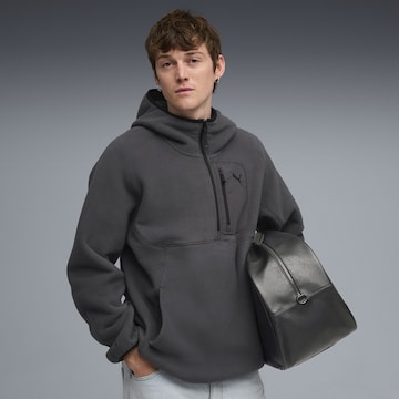PUMA Sports sweat jacket in Grey: front