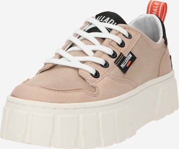 Palladium Sneakers laag in Beige: voorkant