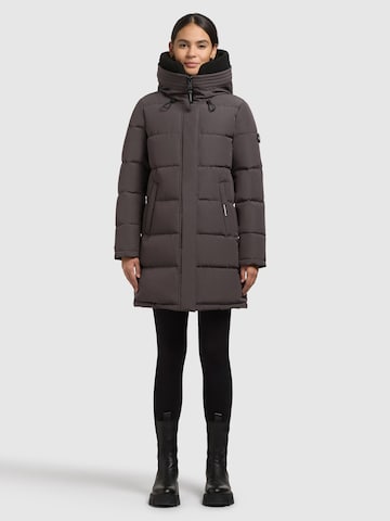 khujo Winter coat 'Kelsi' in Grey