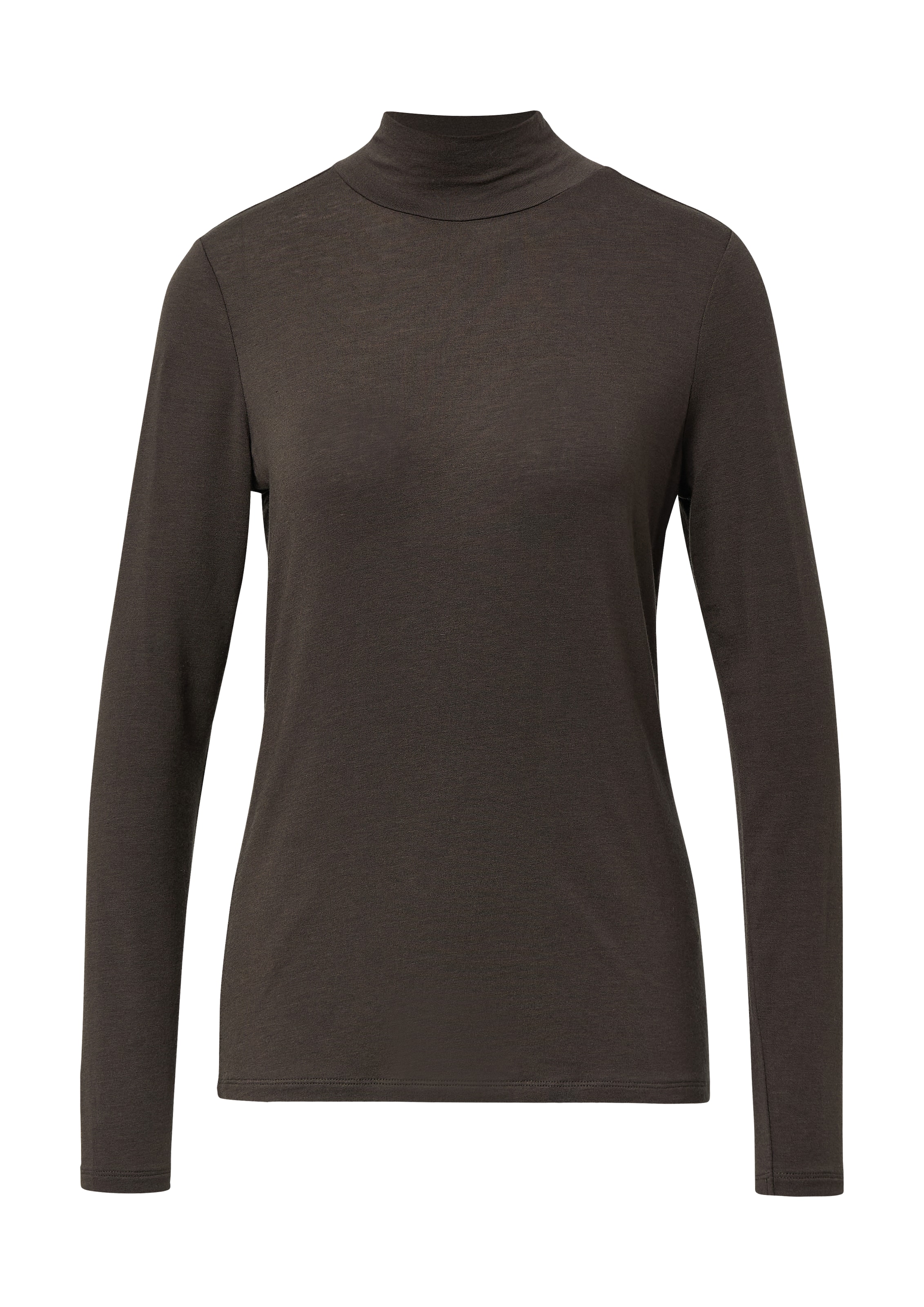 COMMA Koszulka w kolorze brązowy: przód