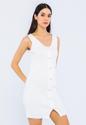 Giorgio di Mare Knit dress 'Siara' in White