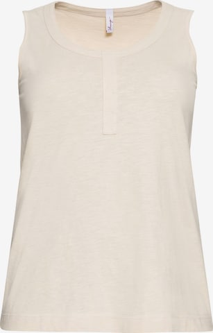 SHEEGO Top in Beige: front