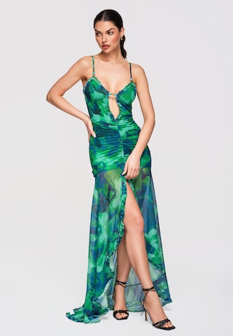 Ombre Avondjurk in Groen