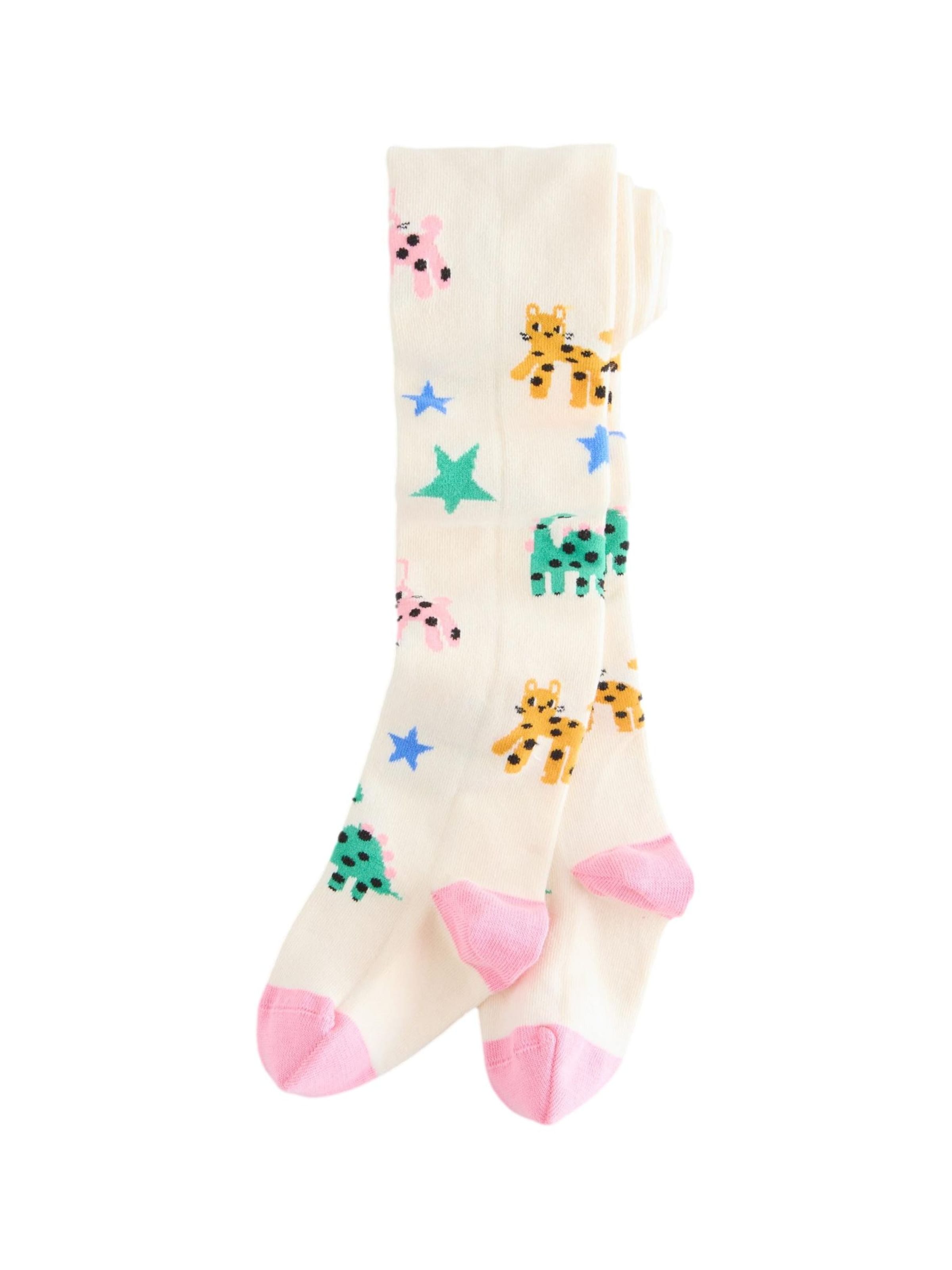 Next Rajstopy 'Rich Character' w kolorze mieszane kolory: przód