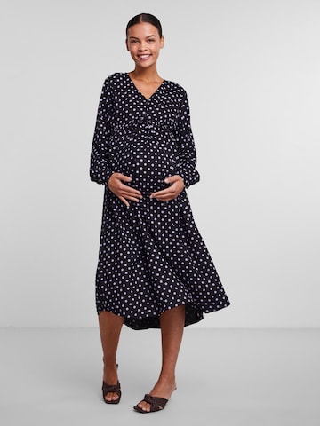 Pieces Maternity فستان 'Henrietta' بلون أسود