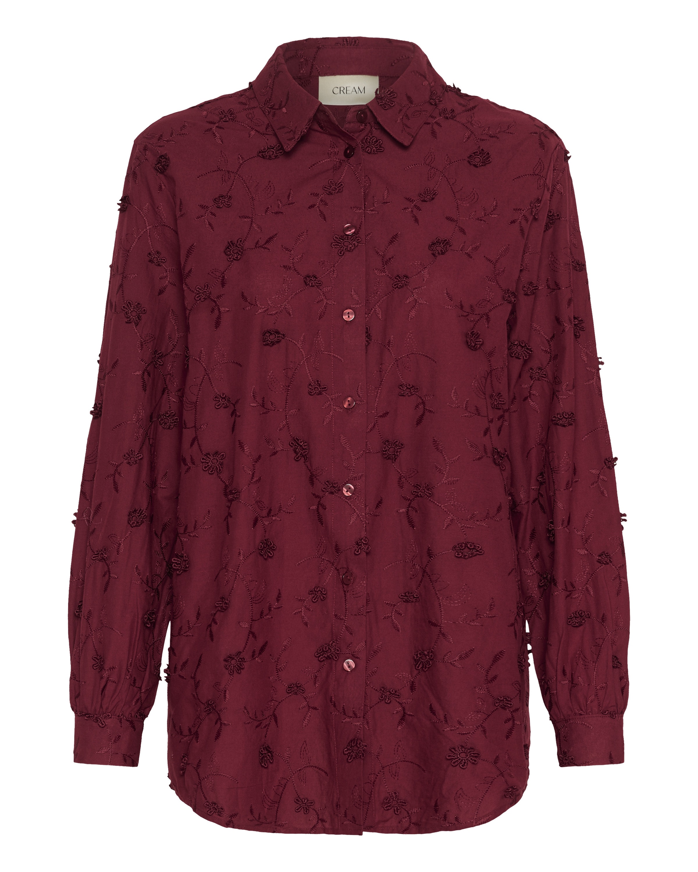 Chemisier Cream en rouge : devant