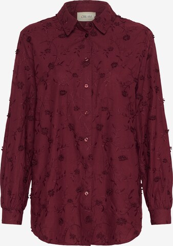 Chemisier Cream en rouge : devant