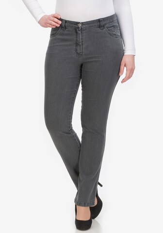 KjBRAND Slim fit Jeans in Grey: front