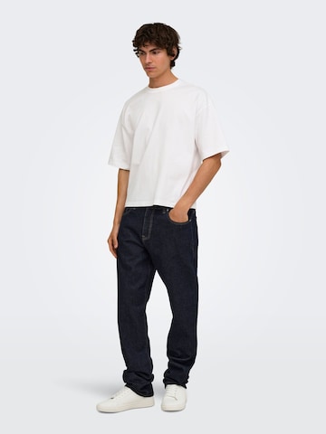 Only & Sons Loosefit Jeans 'ONSEdge' in Blauw