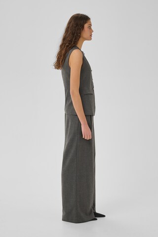My Essential Wardrobe Wide leg Pants 'Dina' in Grey