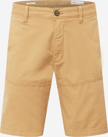 s.Oliver Regular Pants in Beige: front