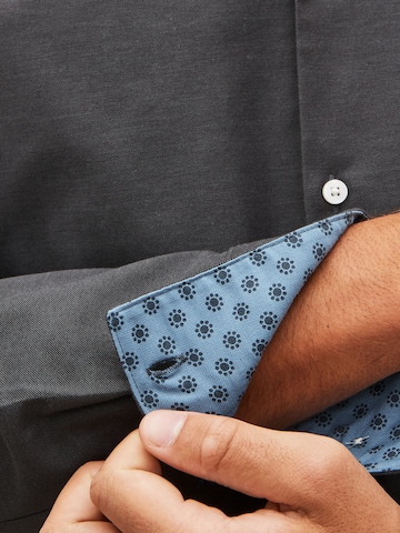 Next Slim fit Button Up Shirt in Grey