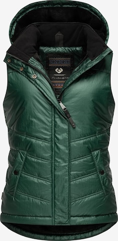 Ragwear Спортивная жилетка 'Hesty Bling' в Зеленый: спереди