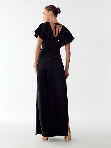 BWLDR Dress 'AURA' in Black: back