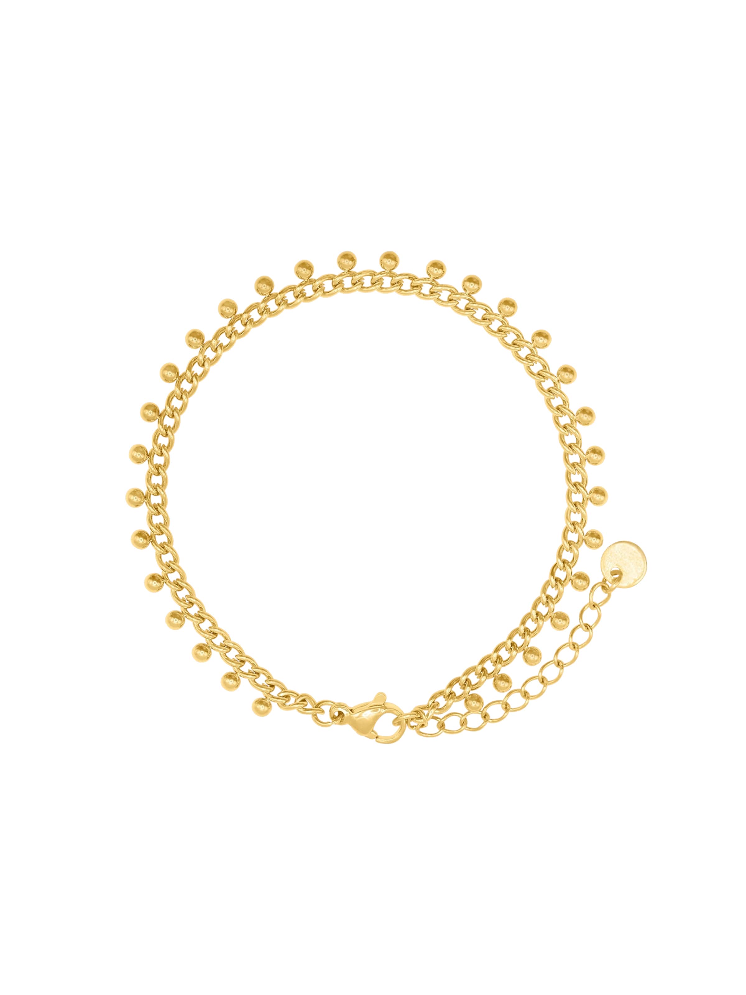 Bracelet 'Felina' Heideman en or : devant