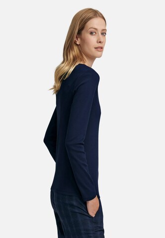 Peter Hahn Langarmshirt in Blau