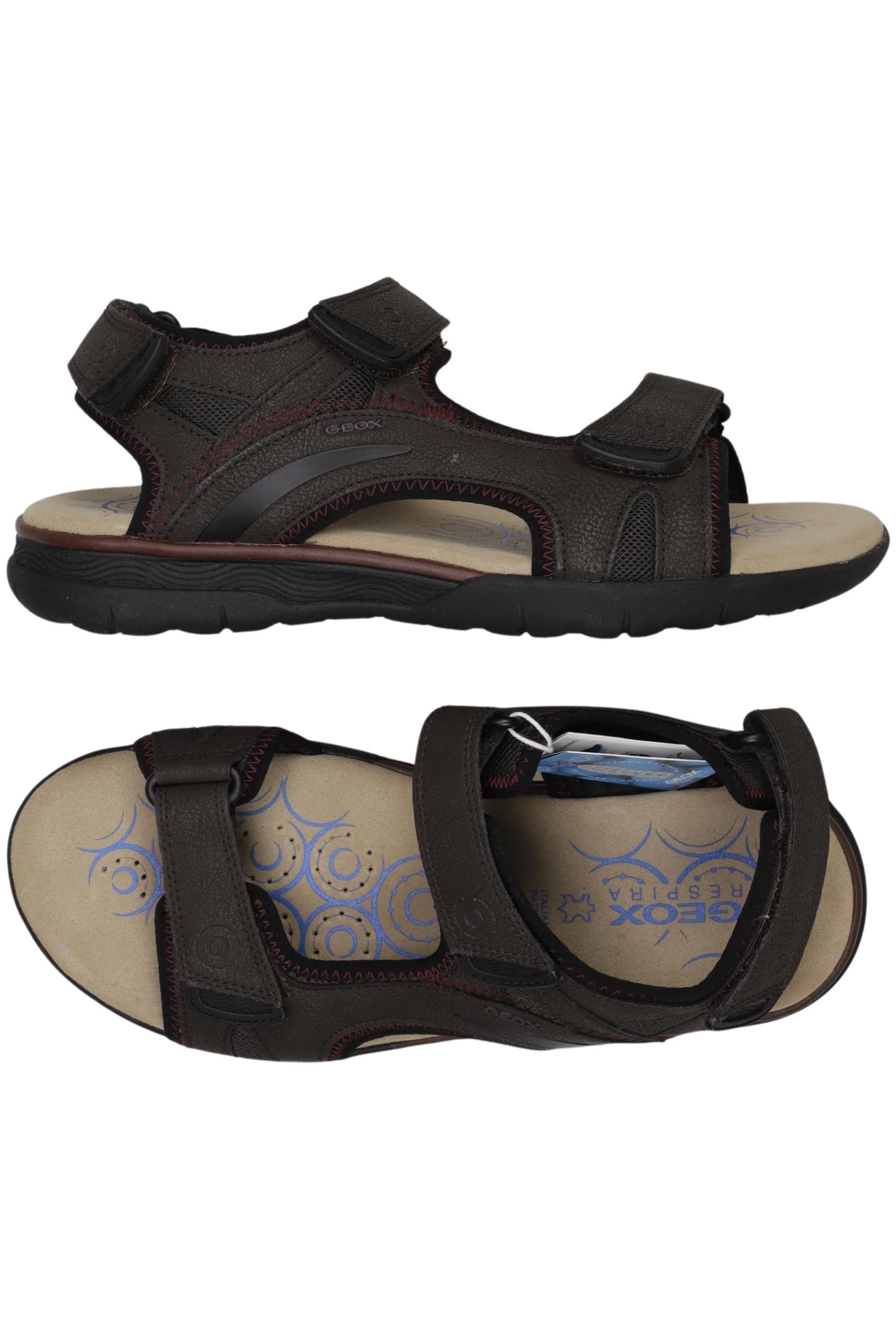 GEOX Sandalen 43 in Braun: Vorderseite
