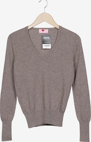 HERZENSANGELEGENHEIT Sweater & Cardigan in XS in Grey: front