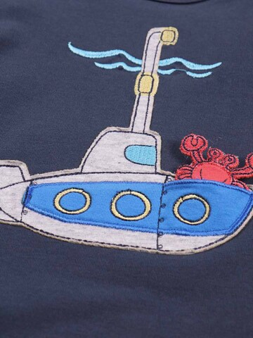 Fred's World by GREEN COTTON T-shirt 'Hello Submarine' i blå