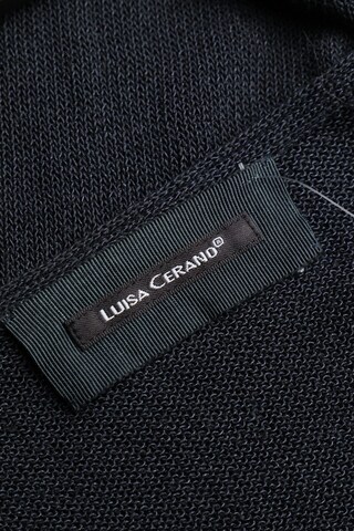 Luisa Cerano Sweater & Cardigan in XXL in Black