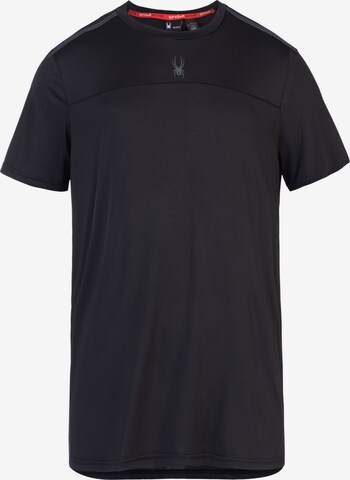 Spyder Performance shirt in Black: front