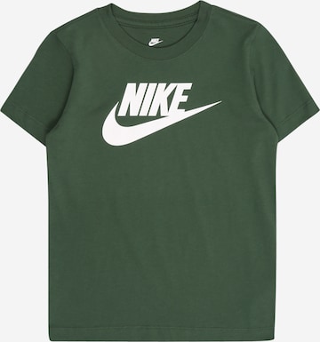 T-Shirt 'FUTURA HBR' Nike Sportswear en vert : devant